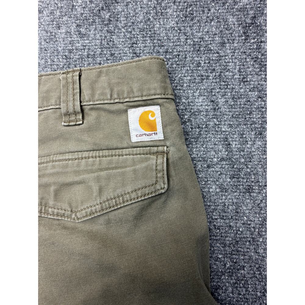 Carhartt Cargo Shorts Relaxed Fit Olive Workwear 33 - Picture 4 of 9